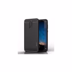 Mate 10 Lite Case - [Stealth Case] Flexible, Shockproof, Slim Fit, Soft TPU Protective Shell Cover with Carbon Fibre Design
