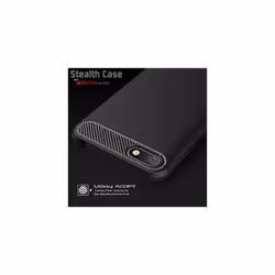 TECHGEAR Stealth Case Compatible with Honor 7s - Flexible, Shockproof, Slim Fit, Soft TPU Protective Shell Cover with Carbon Fibre Design