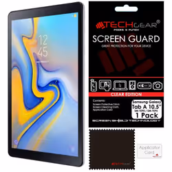 TECHGEAR Screen Protector for Samsung Galaxy Tab A 10.5 Inch (SM-T590 / SM-T595) - Ultra Clear Lcd Screen Protector  for Gala ...