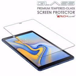 TECHGEAR GLASS Edition fits Samsung Galaxy Tab A 10.5 Inch (SM-T590 / SM-T595) - Genuine Tempered Glass Screen Protector Guard Cover
