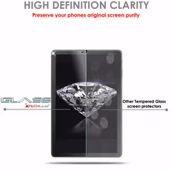 TECHGEAR GLASS Edition fits Samsung Galaxy Tab S4 10.5 Inch (SM-T830 / SM-T835) - Genuine Tempered Glass Screen Protector Guard Cover