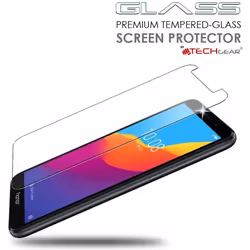 [2 Pack] TECHGEAR GLASS Edition for Honor 7S - Genuine Tempered Glass Screen Protectors s Compatible with Honor 7S
