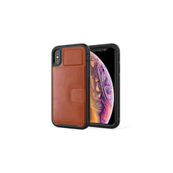 TECHGEAR Apple iPhone XS Case, Tough Armoured Card Wallet 360 Shock Proof Protective Case Cover with Card Slots Wallet & Stand