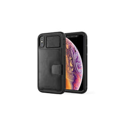 TECHGEAR Apple iPhone XS Max Case, Tough Armoured Card Wallet 360 Shock Proof Protective Case Cover with Card Slots Wallet & Stand