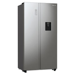 Fridgemaster MS91547DFE side-by-side refrigerator Freestanding 547 L E Silver