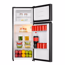 Fridgemaster MTM48120EB fridge-freezer Freestanding 124 L E Black