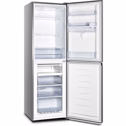 Fridgemaster MC55240DES 252l Fridge Freezer with Water Dispenser - Silver