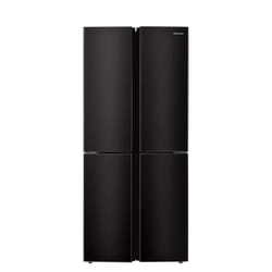 Fridgemaster MQ79394EB side-by-side refrigerator Freestanding 427 L E Black