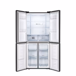 Fridgemaster MQ79394EB side-by-side refrigerator Freestanding 427 L E Black