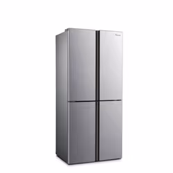 Fridgemaster MQ79394ES side-by-side refrigerator Freestanding 427 L E Silver