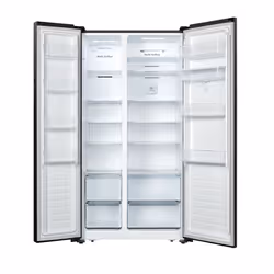 Fridgemaster MS91520DEB side-by-side refrigerator Freestanding 519 L E Black