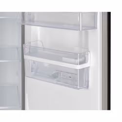 Fridgemaster MS83430DES side-by-side refrigerator Freestanding 440 L E Silver