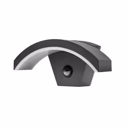 Integral LED ILDEA009 Outdoor PIR Curved Wall Light 7.5W, Dark Grey