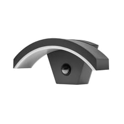Integral LED ILDEA009 Outdoor PIR Curved Wall Light 7.5W, Dark Grey