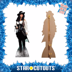 Angelica Female PenÃ©lope Cruz Pirates of the Caribbean Lifesize Cutout