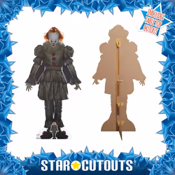 Pennywise The Dancing Clown (IT) Lifesize + Mini Cardboard Cutout