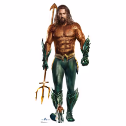 Star Aquaman Jason Momoa Lifesize Cutout