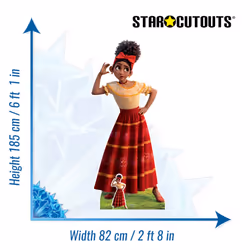 Dolores (Disney Encanto) Official Lifesize + Mini Cardboard Cutout