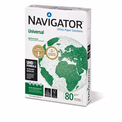 Navigator Universal Paper A4 80gsm White (Box 10 Reams)