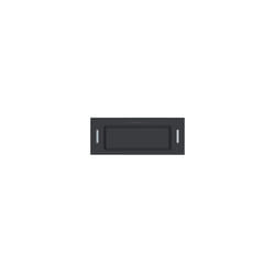 Cata UBICON52BK.1 - Black Glass 52cm Canopy Extractor Hood - 593m3/hr - C energy