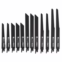 JCB 12 PIECE RECIPROCATING SAW BLADE SET : JCB-PTA-12RS