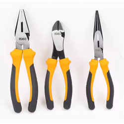 JCB 3 PIECE PLIER SET