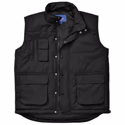 Portwest Classic Bodywarmer Jacket / Workwear - XL, Black