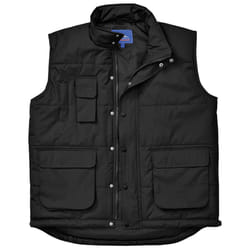 Portwest Classic Bodywarmer Jacket / Workwear - XL, Black