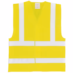 Portwest Unisex Hi-Vis Two Band & Brace Vest (C470) / Workwear / Safetywear - L/XL, Yellow