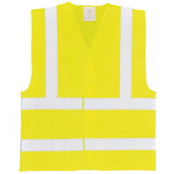 Portwest Unisex Hi-Vis Two Band & Brace Vest (C470) / Workwear / Safetywear - L/XL, Yellow