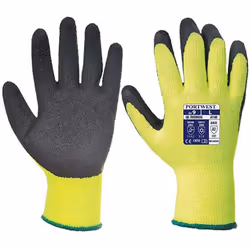 Portwest Thermal Grip Gloves (A140) / Workwear / Safetywear - 2XL, Black