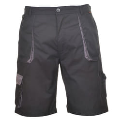 Portwest Mens Contrast Workwear Shorts - L, Black