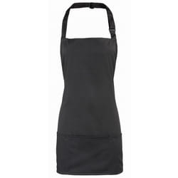 Premier Colours 2-in-1 Apron / Workwear - One Size, Black