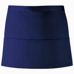 Premier Ladies/Womens Colours 3 Pocket Apron / Workwear - One Size, Navy