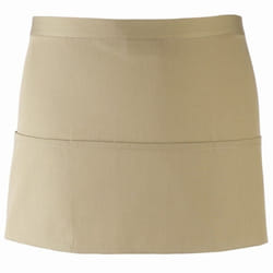 Premier Ladies/Womens Colours 3 Pocket Apron / Workwear - One Size, Khaki