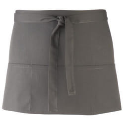 Premier Ladies/Womens Colours 3 Pocket Apron / Workwear - One Size, Dark Grey