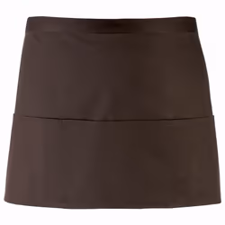 Premier Ladies/Womens Colours 3 Pocket Apron / Workwear - One Size, Brown