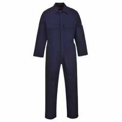 Portwest Mens Bizweld Flame Retardant Coverall / Workwear - XL x Regular, Navy