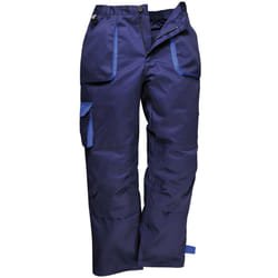 Portwest Mens Contrast Workwear Trousers (TX11) / Pants - 2XL, Navy