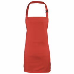Premier Colours 2-in-1 Apron / Workwear - One Size, Red