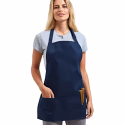 Premier Colours 2-in-1 Apron / Workwear - One Size, Navy