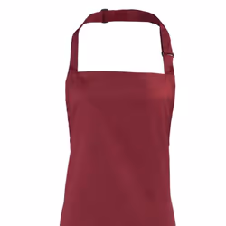 Premier Colours 2-in-1 Apron / Workwear - One Size, Burgundy