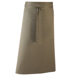 Premier Unisex Colours Bar Apron / Workwear (Long Continental Style) - One Size, Sage