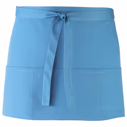 Premier Ladies/Womens Colours 3 Pocket Apron / Workwear - One Size, Turquoise