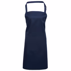 Premier Ladies/Womens Colours Bip Apron With Pocket / Workwear - One Size, Navy