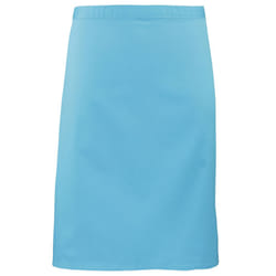 Premier Ladies/Womens Mid-Length Apron - One Size, Turquoise