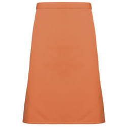Premier Ladies/Womens Mid-Length Apron - One Size, Terracotta
