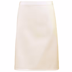 Premier Ladies/Womens Mid-Length Apron - One Size, Natural