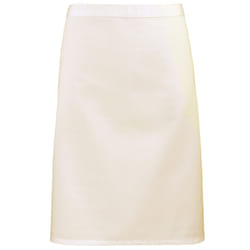 Premier Ladies/Womens Mid-Length Apron - One Size, Natural