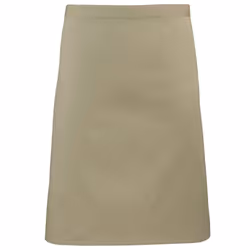 Premier Ladies/Womens Mid-Length Apron - One Size, Khaki